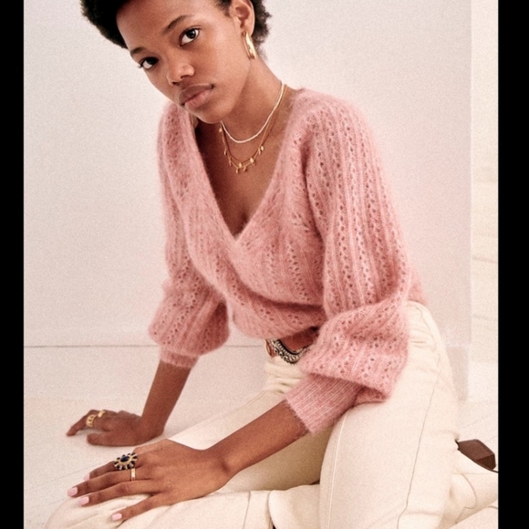 Sezane | Sweaters | Sezane Rosa Jumper 
